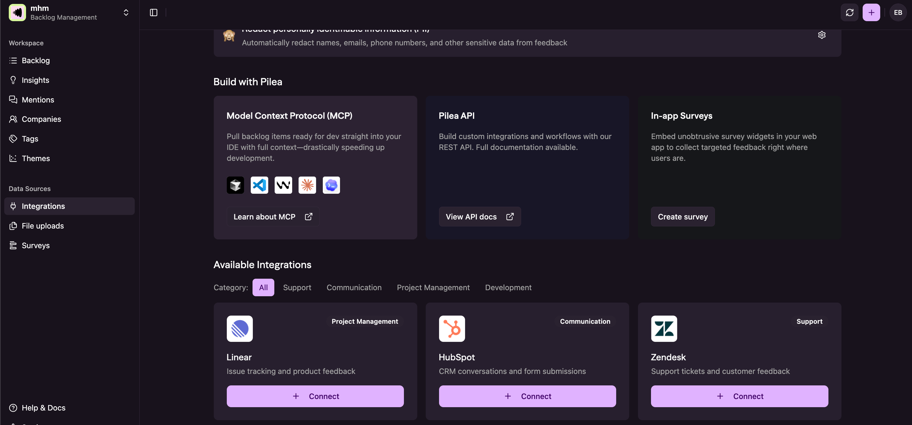 Integrate with HubSpot